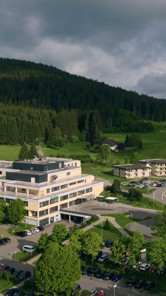 Helios Klinik Titisee aus der Luft